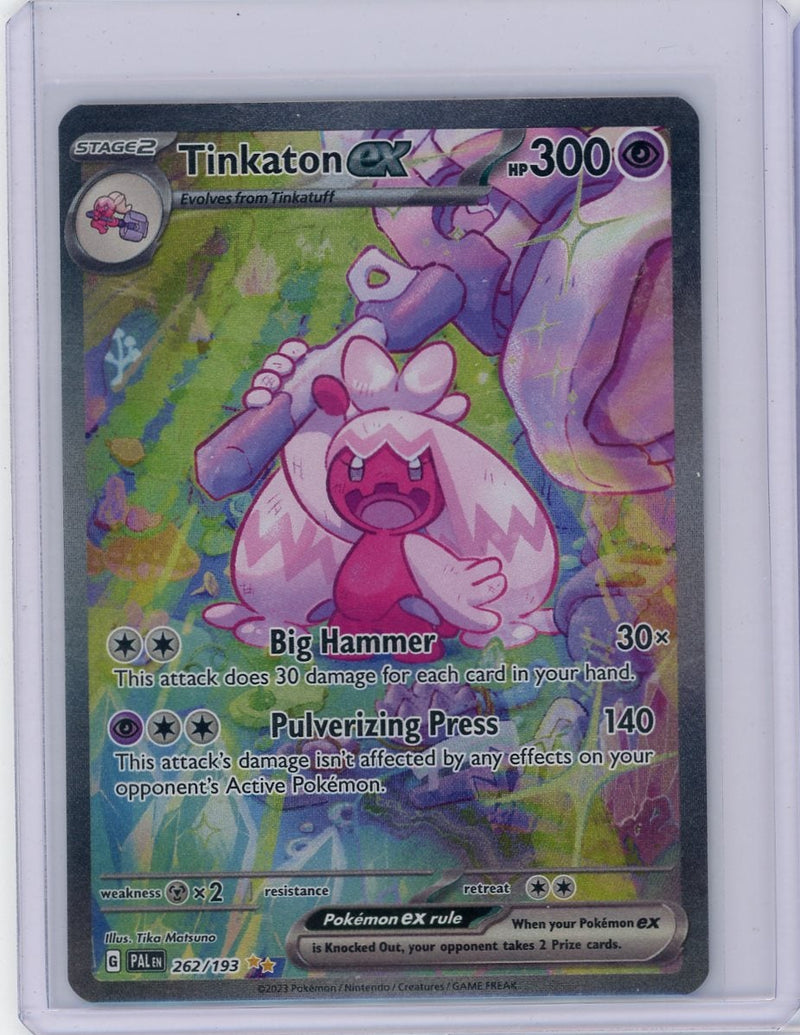 Tinkaton 2023 Pokemon Paldea Evolved Special Illustration rare holo 
