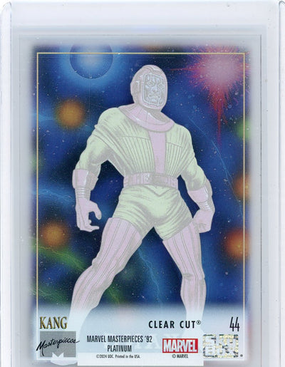 Kang 2024 Marvel Masterpieces '92 Platinum Clear Cut #44