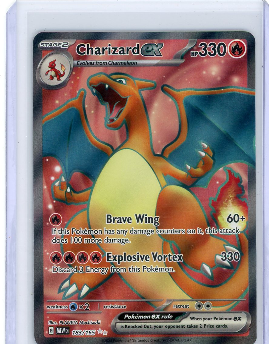 Charizard ex Pokémon 151 Full-Art #183/165