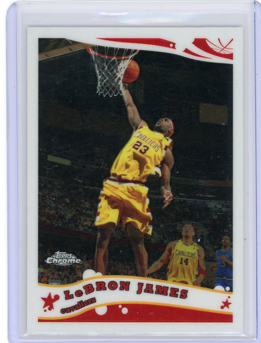 LeBron James 2006 Topps Chrome #102