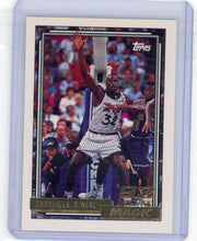Shaquille O'Neal 1993 Topps Gold rookie card