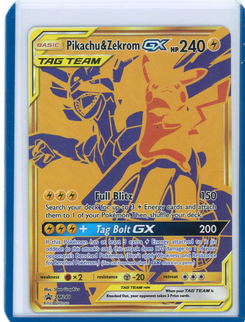 Pikachu & Zekrom GX Pokémon Black Star Promo 