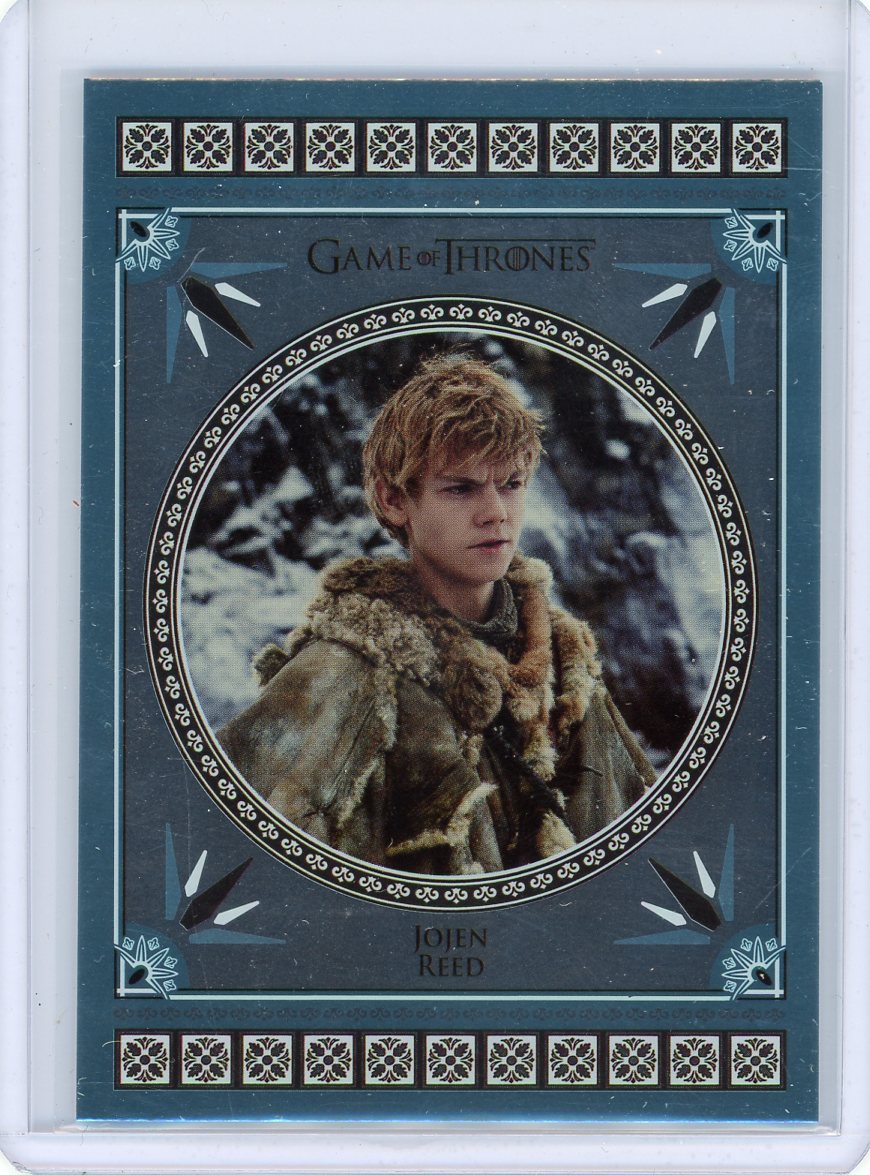Jojen Reed 2024 Game of Thrones Legends of the Realm Case Topper #'d 10/12