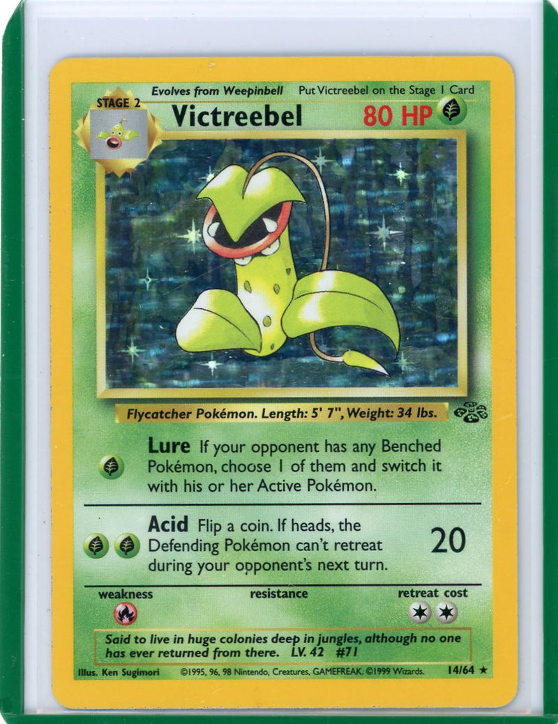 Victreebel 1999 Pokemon Jungle rare holo 14/64