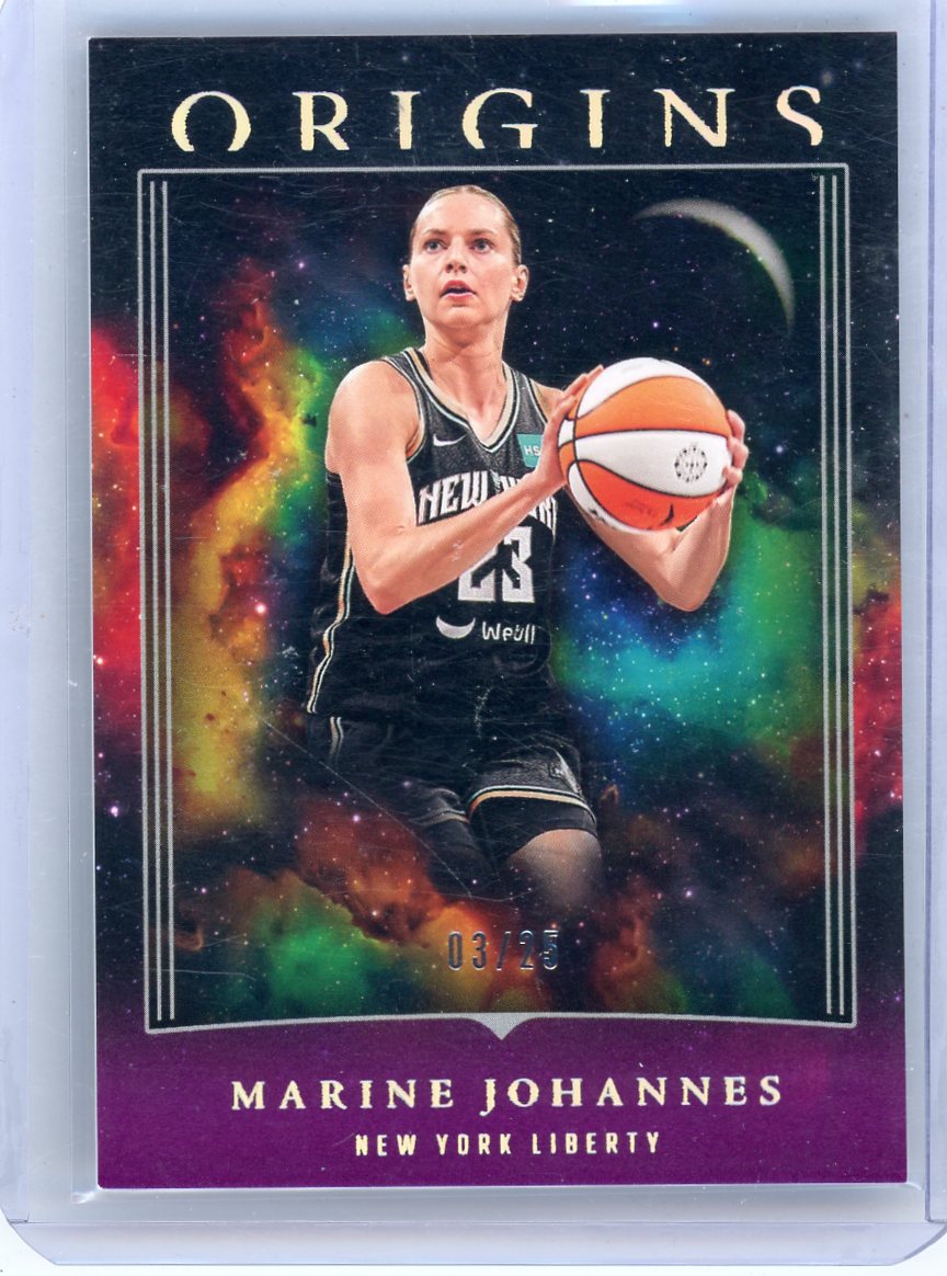 Marine Johannes 2024 Panini Origins WNBA purple #'d 03/25