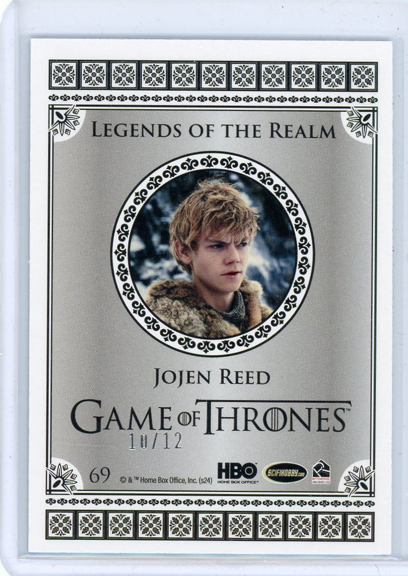 Jojen Reed 2024 Game of Thrones Legends of the Realm Case Topper 