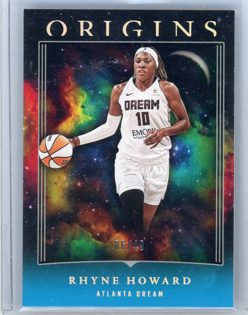 Rhyne Howard 2024 Panini Origins WNBA teal 