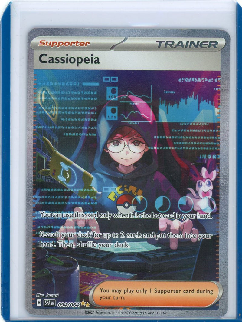 Cassiopeia Pokémon Shrouded Fable Special Illustration Rare 