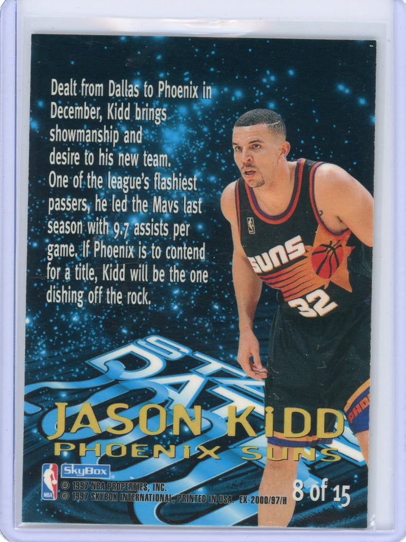 Jason Kidd 1997 Skybx EX 2000 Star Date 