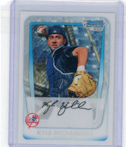 Kyle Higashioka 2011 Bowman Chrome Prospects 1st Bowman Refractor #'d 31/500