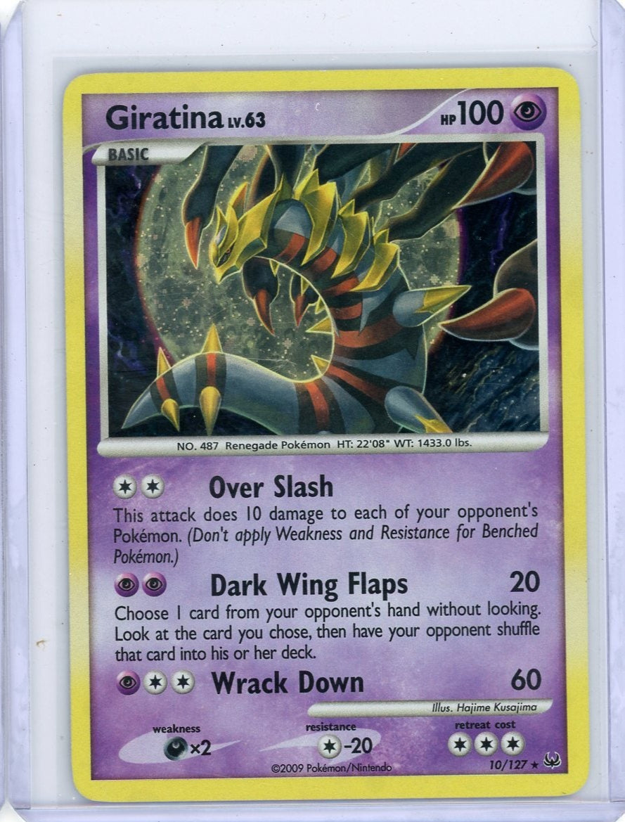 Giratina Pokémon Platinum Holo #10/127