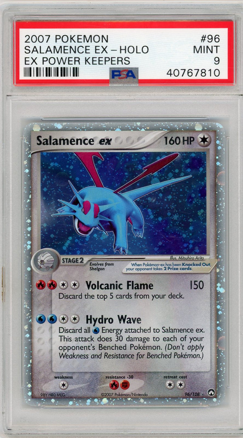 Salamence ex Pokemon EX Power Keepers Holo 