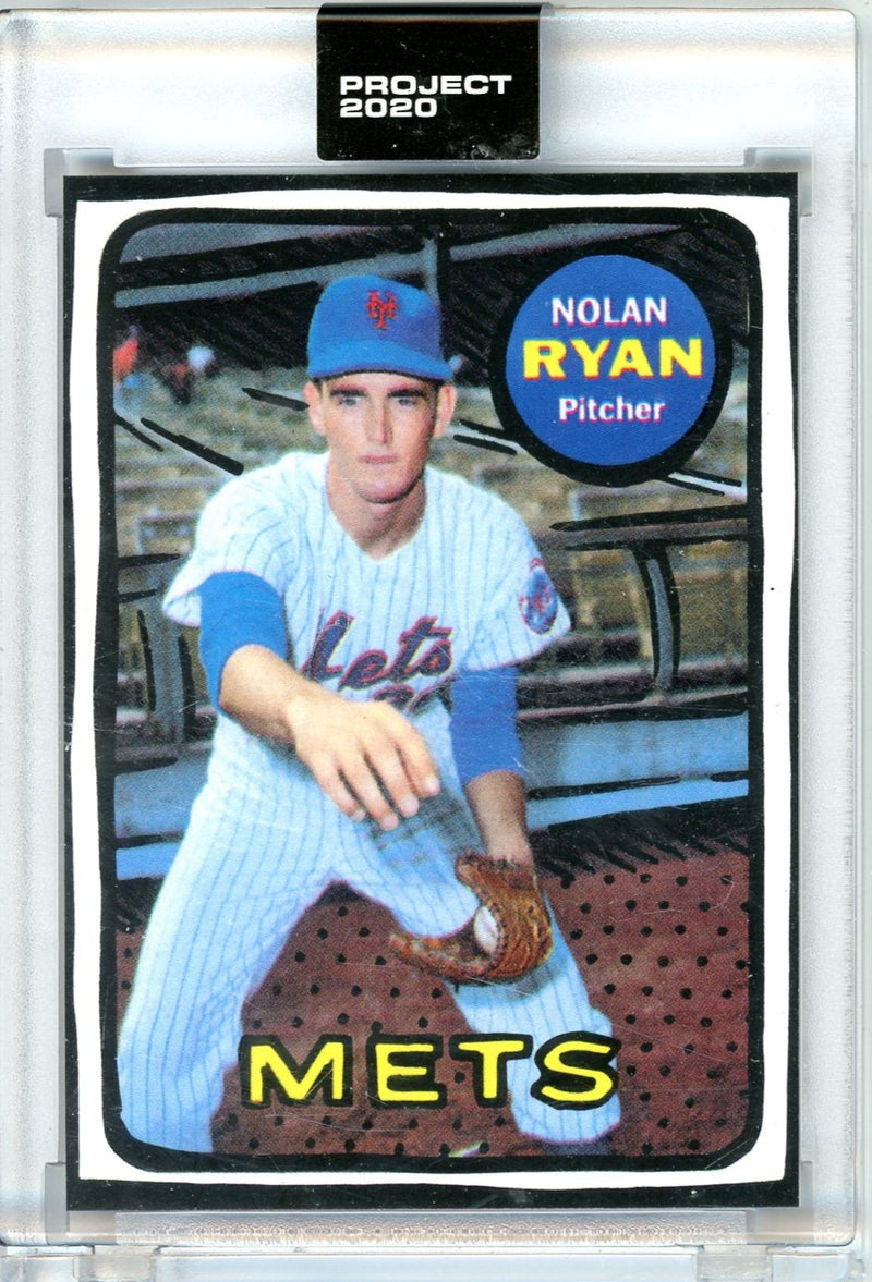 Nolan Ryan 2020 Topps Project 20 by Joshua Vides
