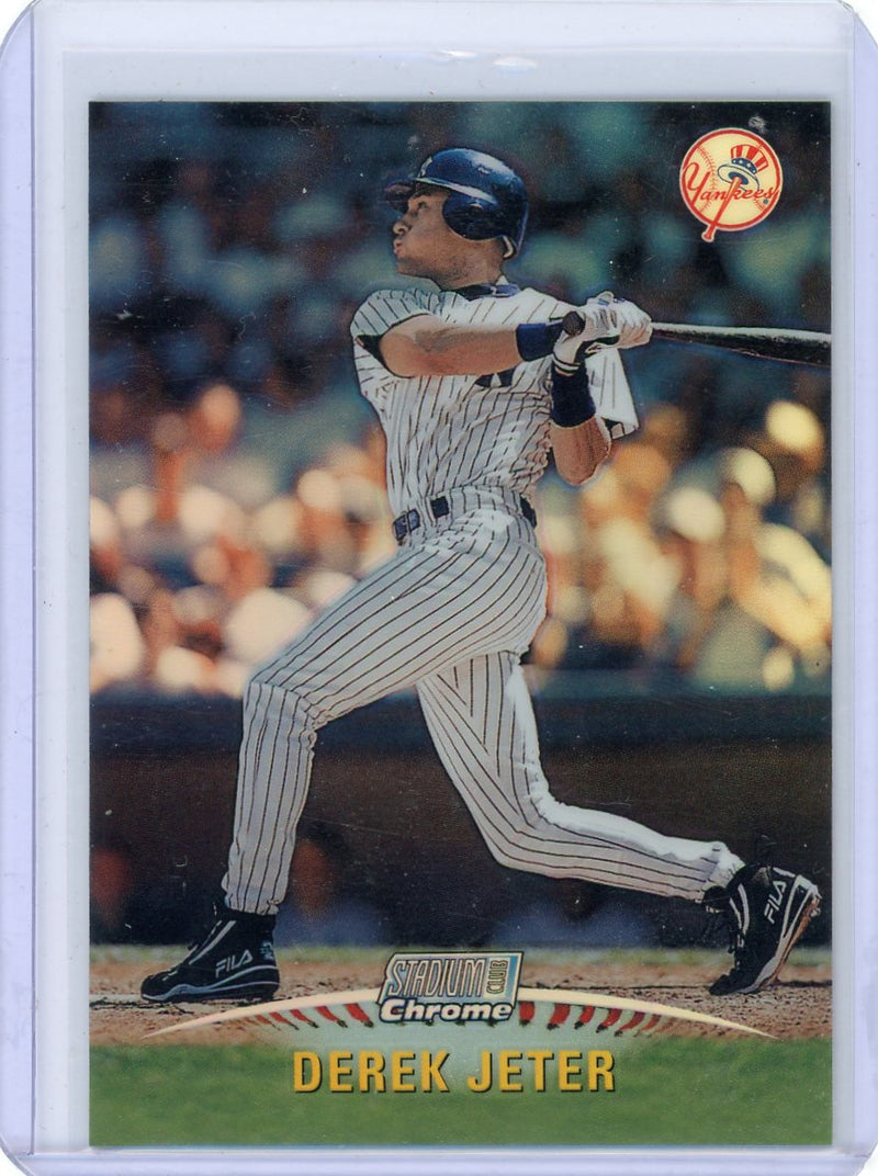 Derek Jeter 1999 Topps Stadium Club Chrome refractor 