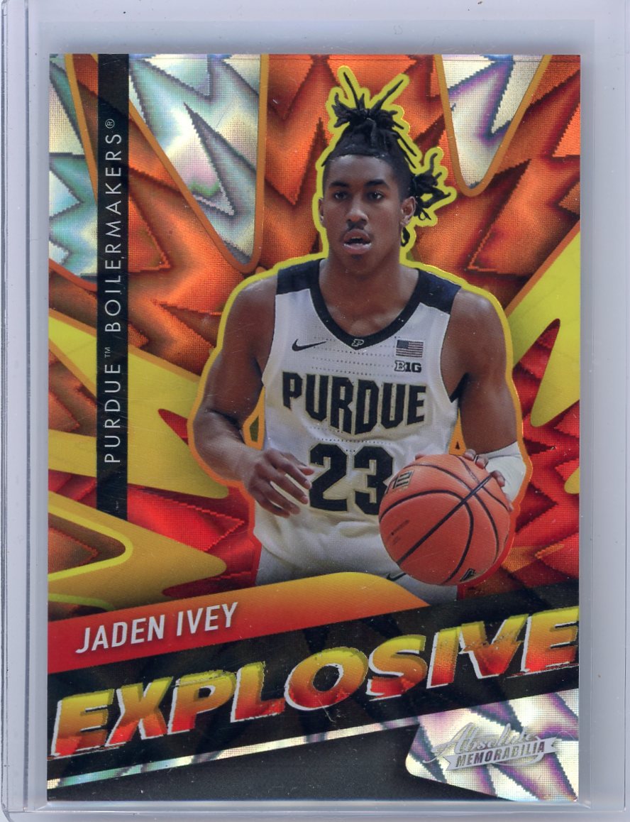 Jaden Ivey 2022 Panini Chronicles Absolute Draft Picks Explosive SSP