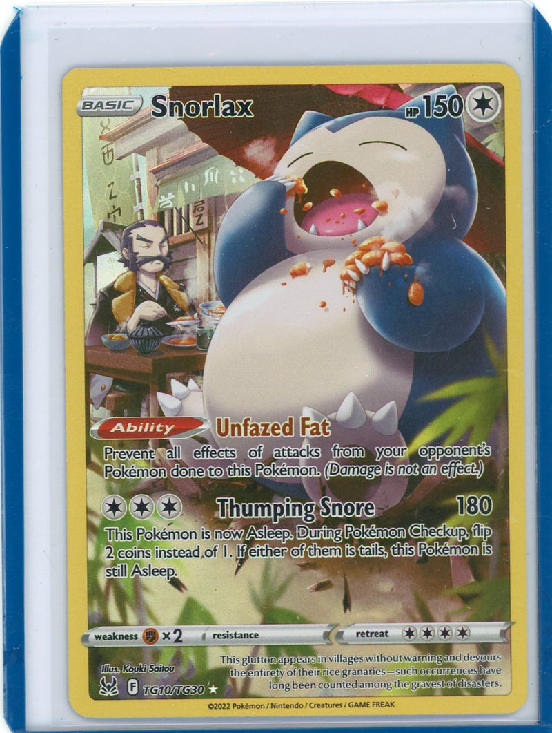 Snorlax Pokémon Lost Origin Trainer Gallery 