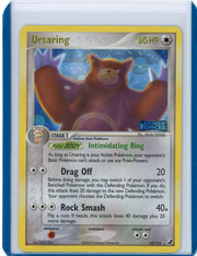 Ursaring Pokémon EX Unseen Forces Reverse Stamped Holofoil #18/115