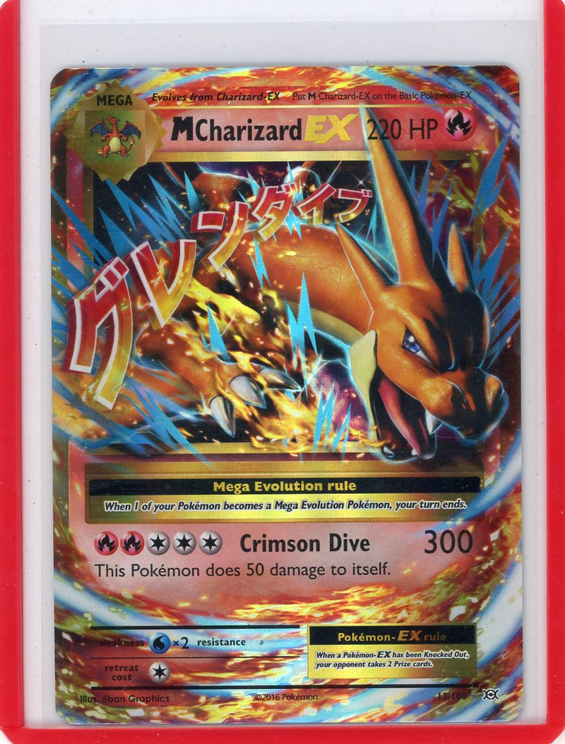 Mega Charizard EX Pokémon XY Evolutions 