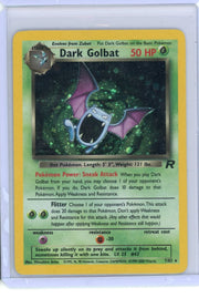 Dark Golbat Pokémon Team Rocket Holo #7/82 MP/LP