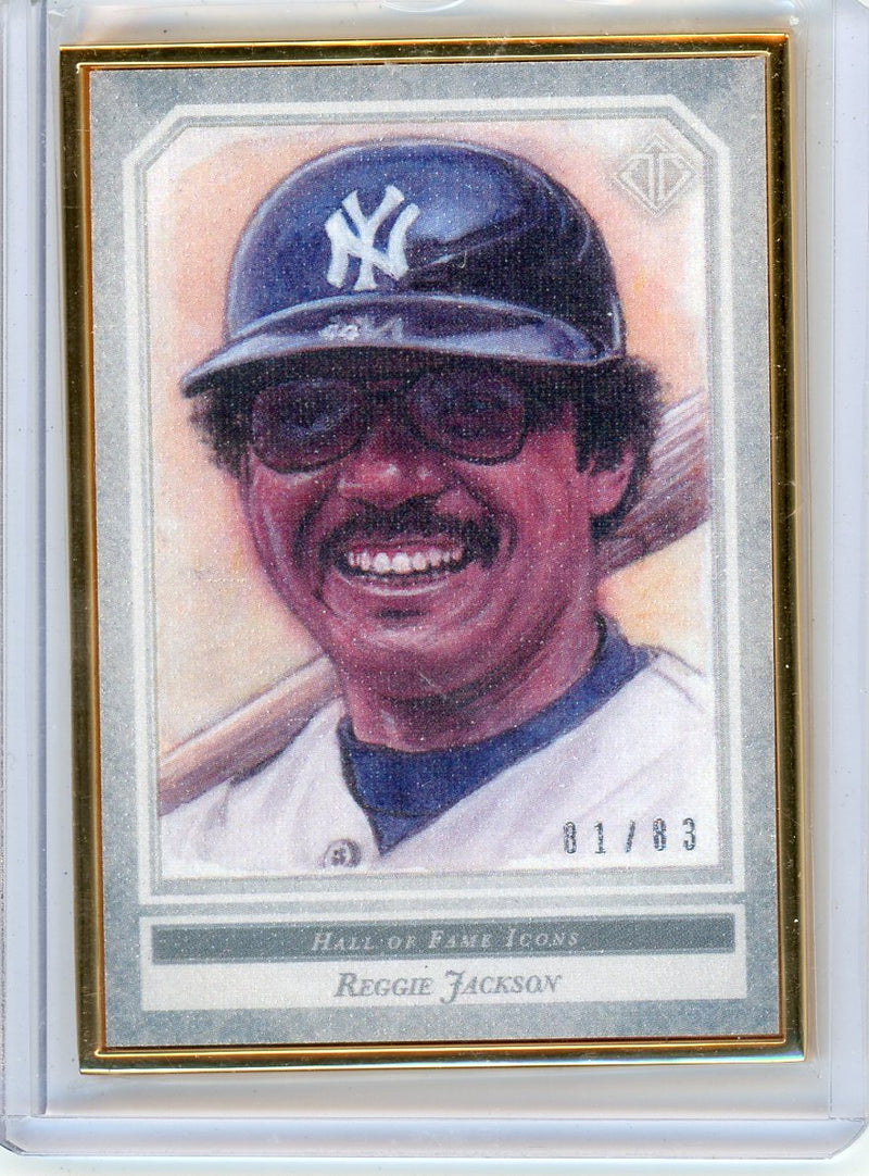 Reggie Jackson 2018 Topps Transcendent HoF Icons 