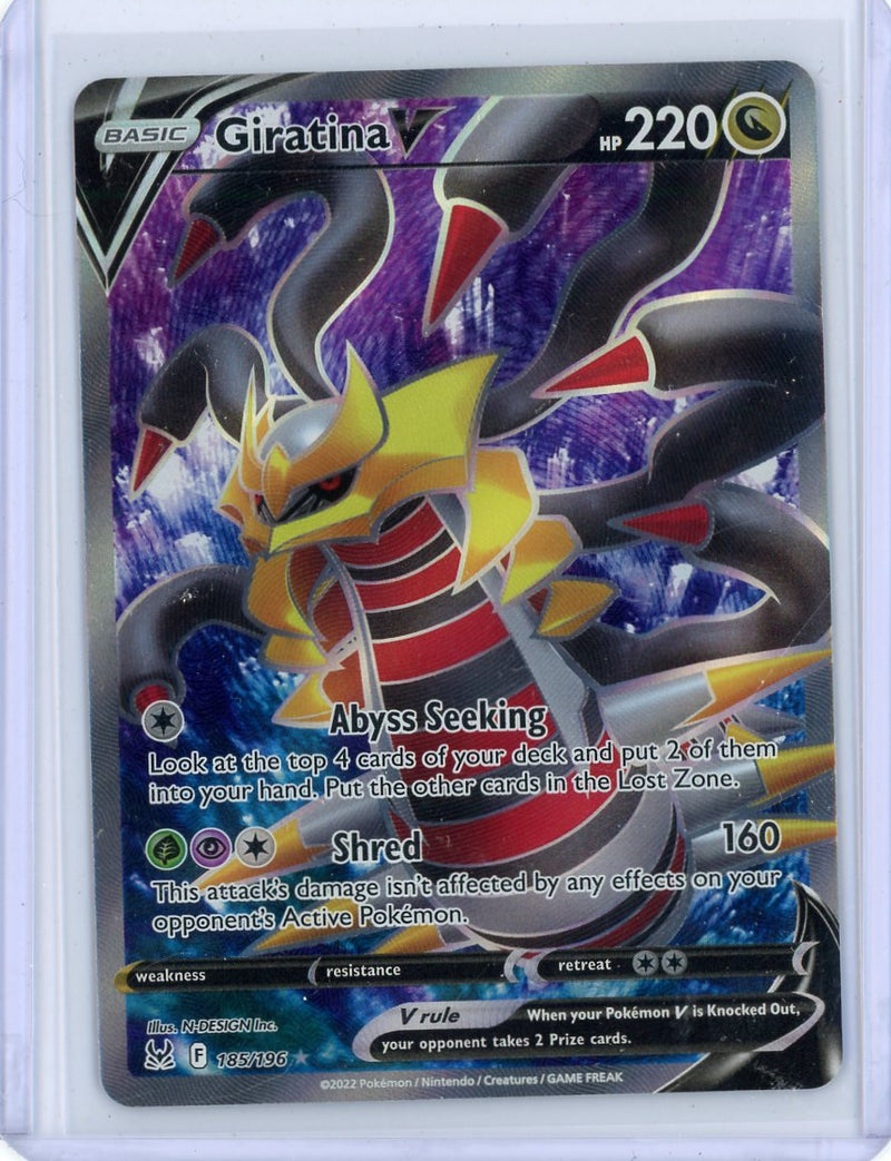 Giratina V Pokémon Lost Origin Full Art Rare 