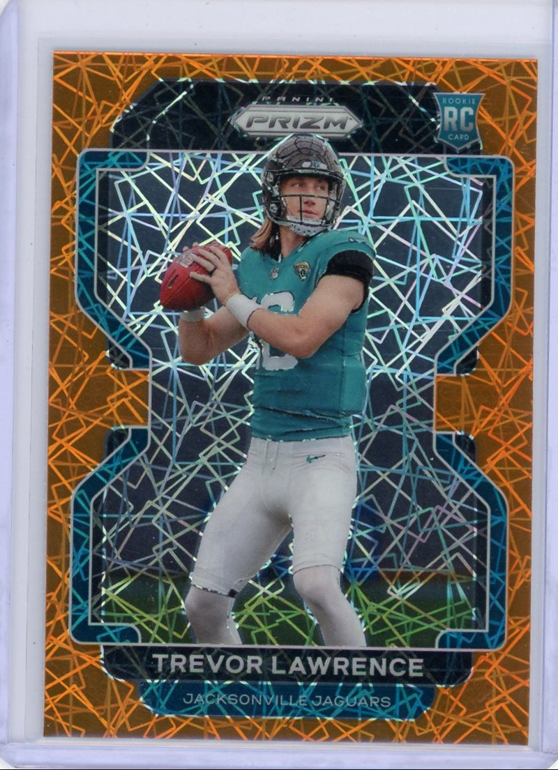 Trevor Lawrence 2021 Panini Prizm Lazer Rookie