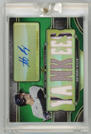 Anthony Rizzo 2024 TOPPS Triple Threads Patch Auto #’d 10/18
