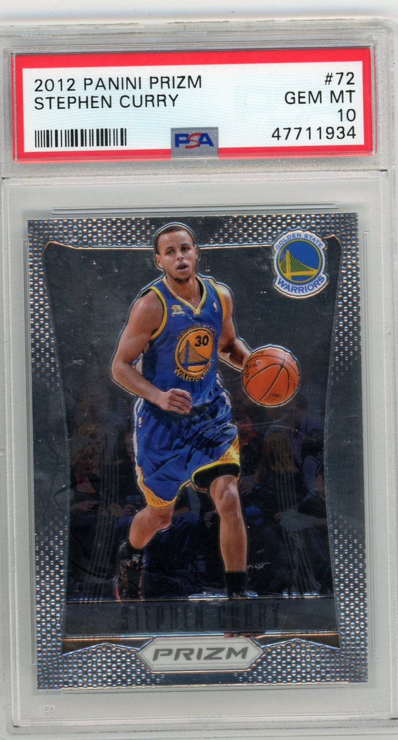 Stephen Curry 2012 Panini Prizm PSA 10
