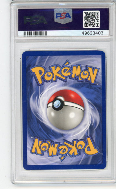 Dragonite 1999 Pokemon Fossil holo #4/62 PSA 8
