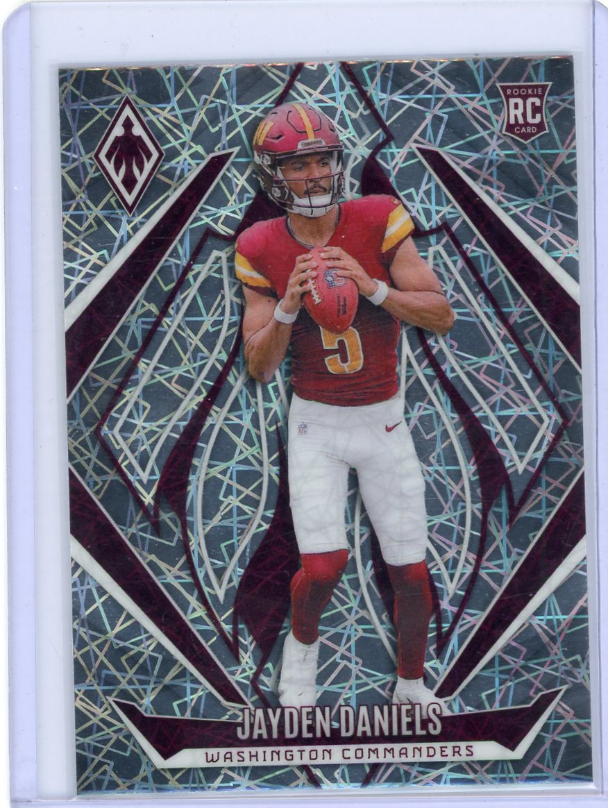 Jayden Daniels 2024 Panini Phoenix RC Lazer