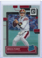Brock Purdy 2022 Panini Donruss Optic Rated Rookie Holo
