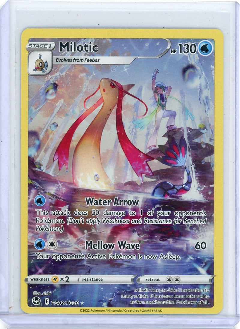 Milotic 2022 Pokemon Silver Tempest Trainer Gallery 