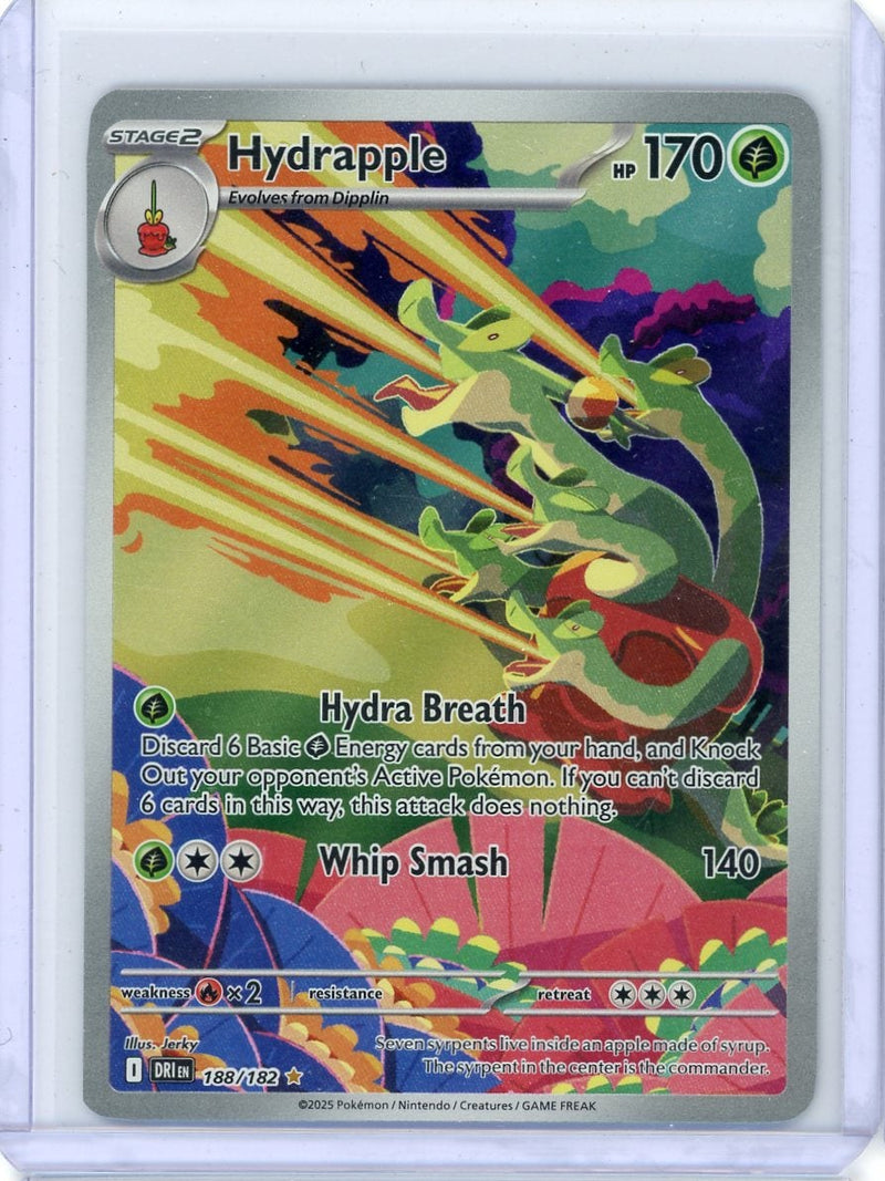 Hydrapple 2025 Pokemon Destined Rivals Illustration rare 