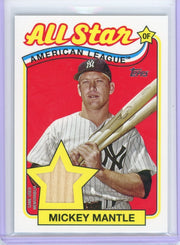 Mickey Mantle 2024 Topps 1989 All-Stars Relic