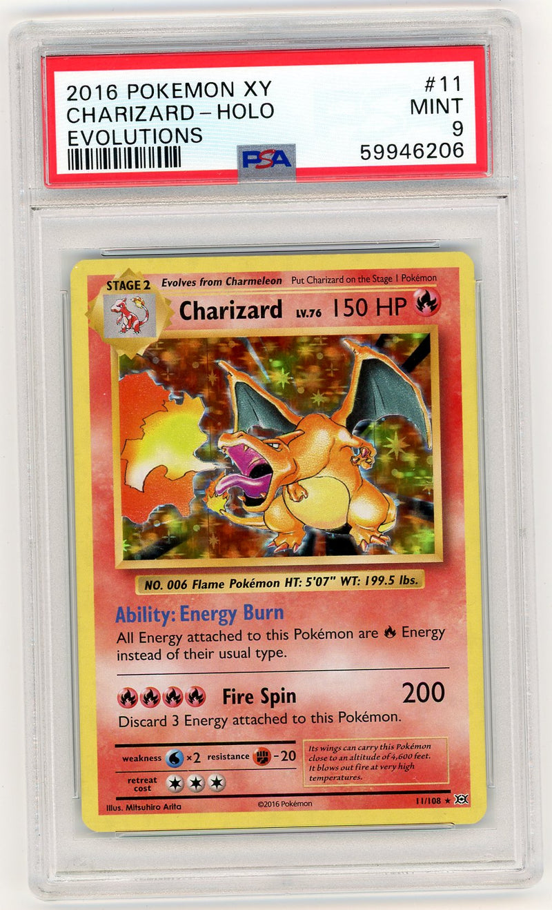 Charizard Pokémon XY Evolutions Holofoil 