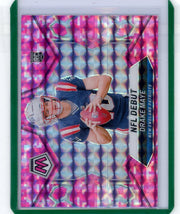 Drake Maye 2024 Panini Mosaic NFL Debut Pink Camo Prizm