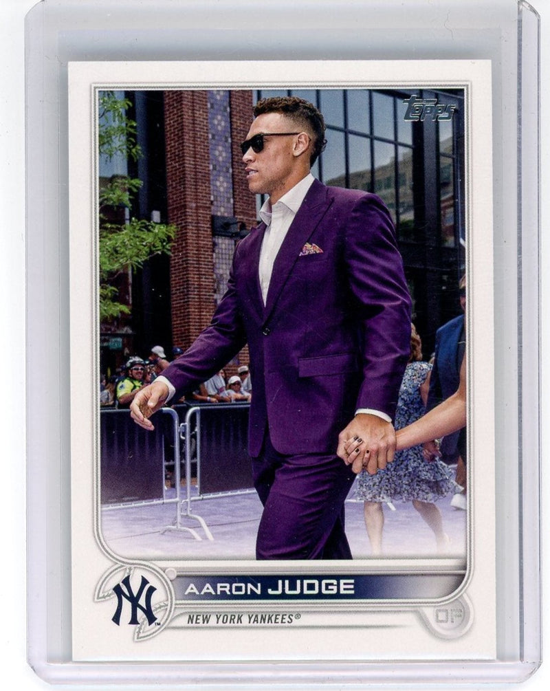 Aaron Judge 2022 Topps Series 1 Image Variation SP