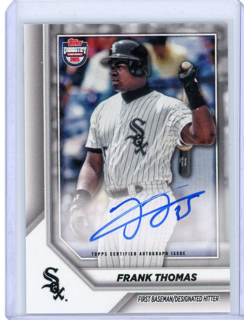 Frank Thomas 2025 Topps Industry Conference autograph