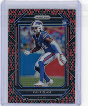 Kaiir Elam 2022 Panini Prizm Snakeskin prizm rookie card SSP