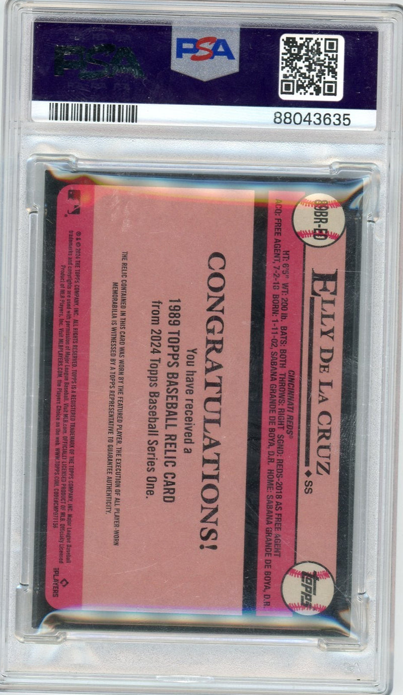 Elly De La Cruz 2024 Topps 35th Anniversary Relic Black 