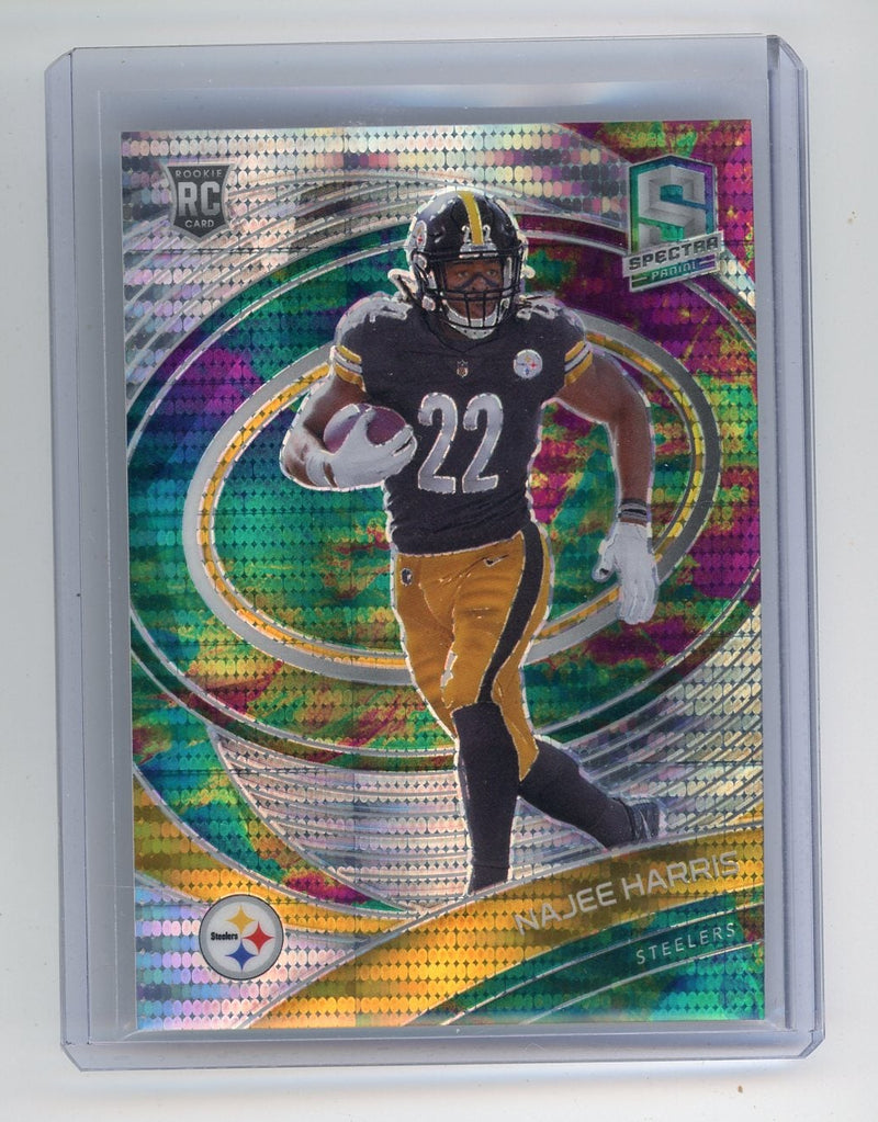 Najee Harris 2021 Panini Spectra Celestial prizm rookie card 