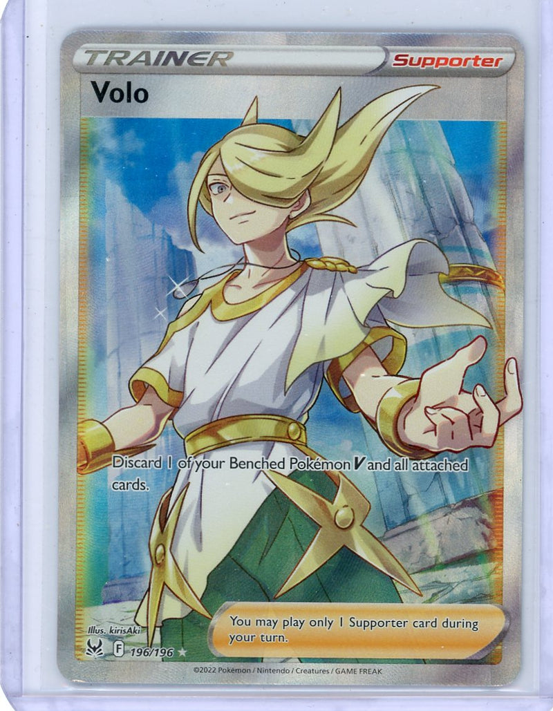 Volo Trainer 2020 Pokemon rare holo 196/196