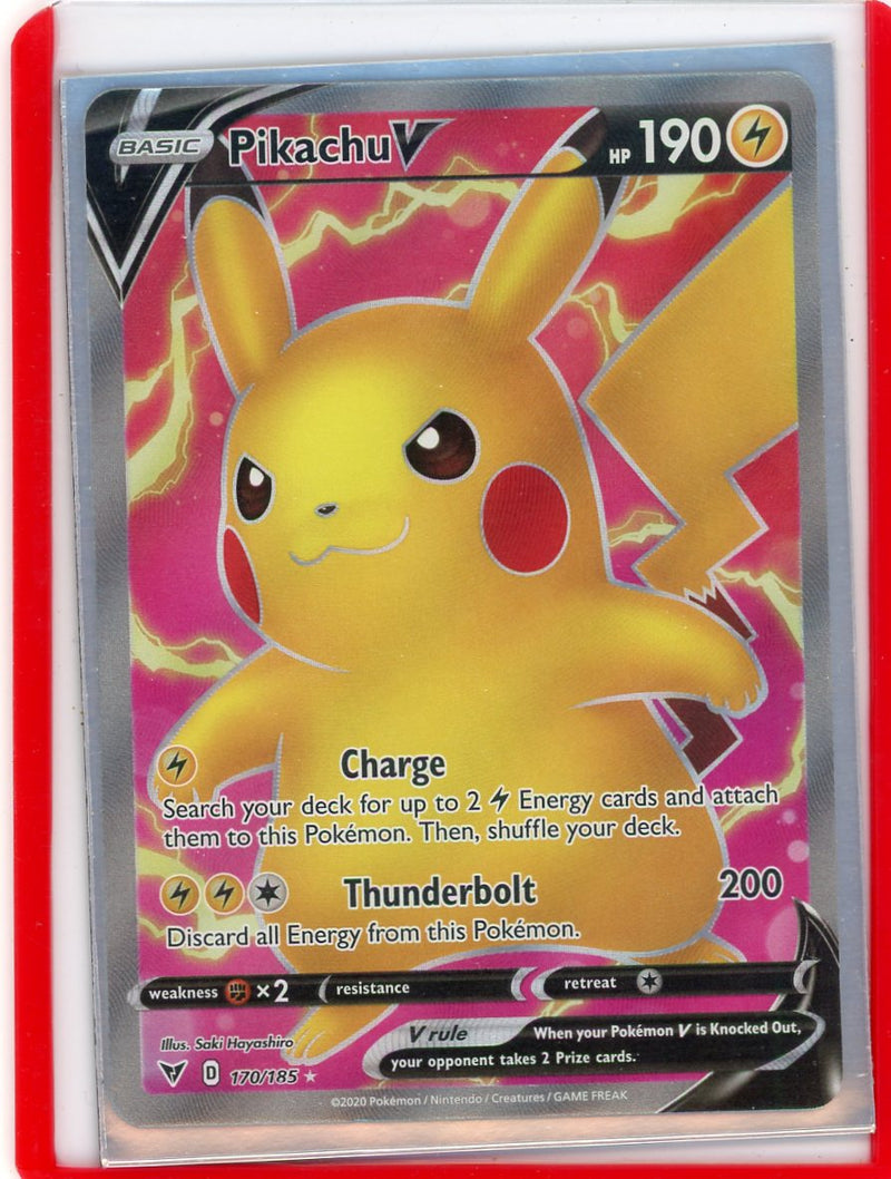 Pikachu V 170/185 Vivid Voltage