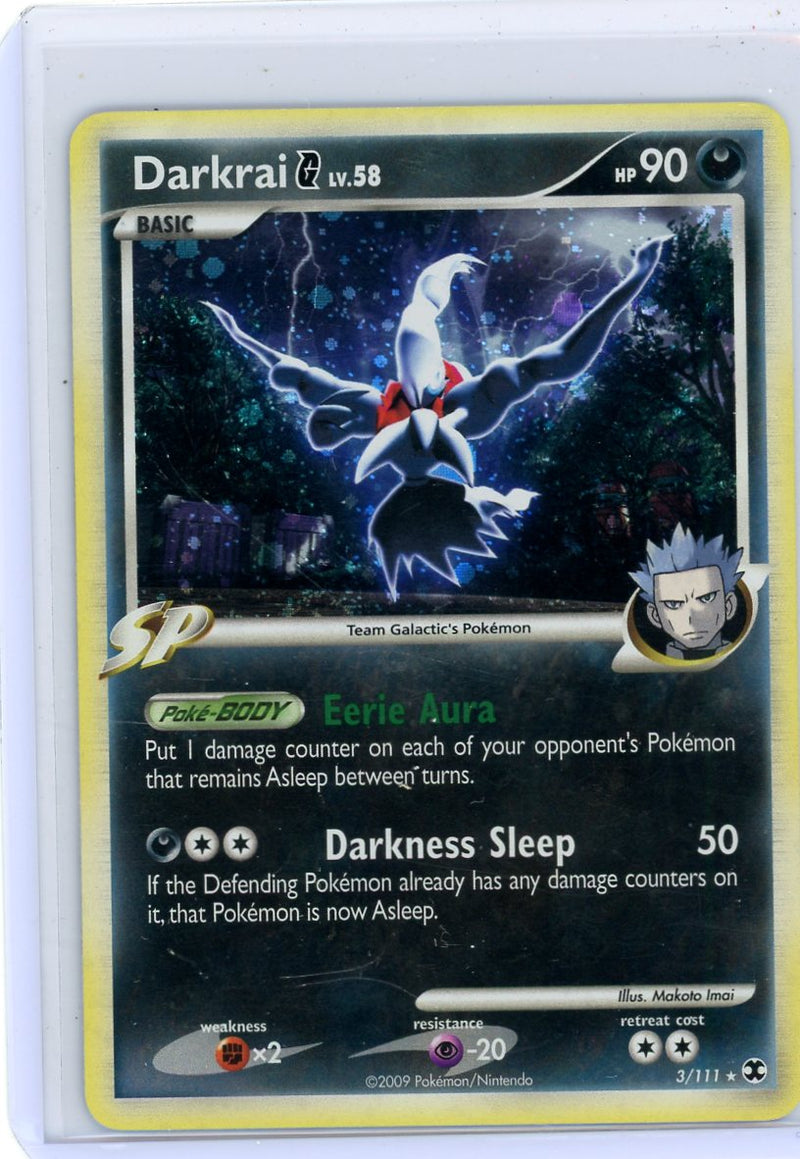 Darkrai G Lv.58 Pokemon Rising Rivals Holo 