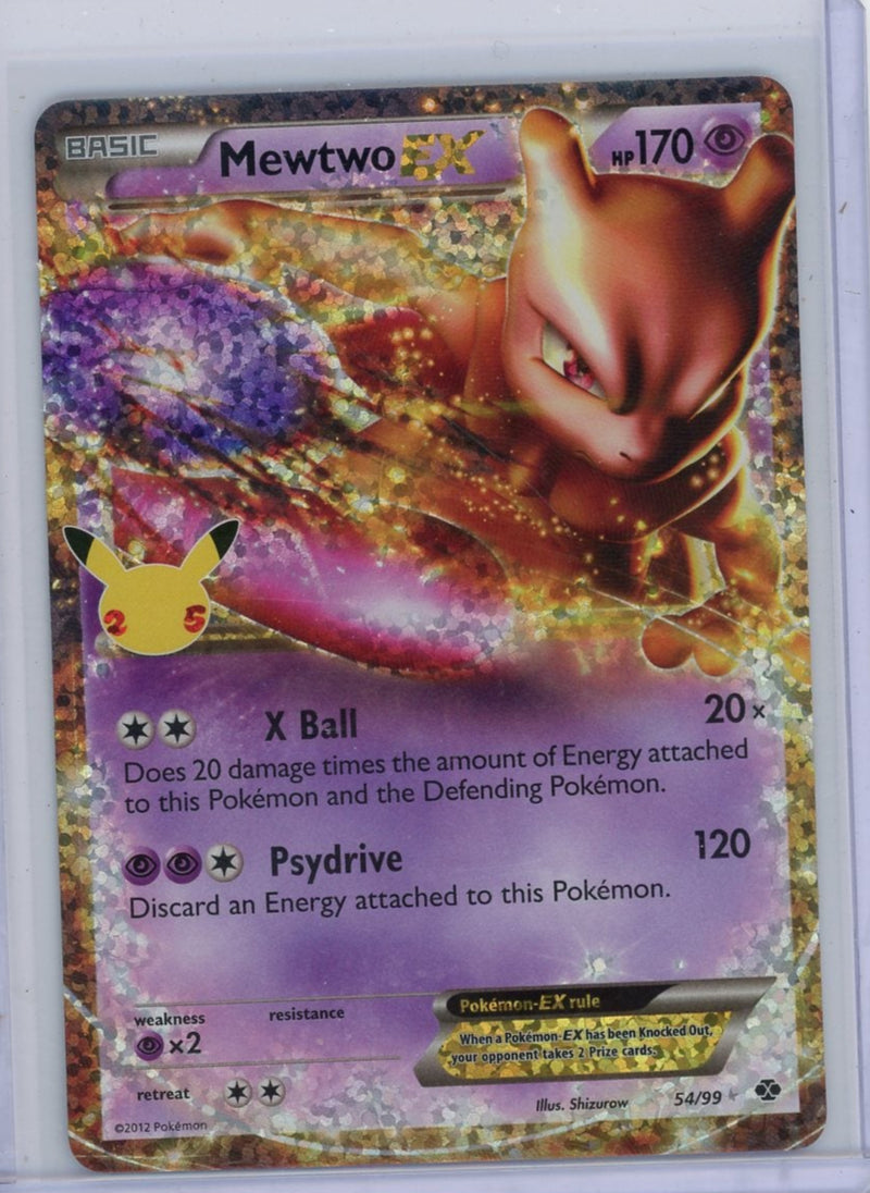 Mewtwo EX Pokémon Celebrations Classic Collection Ultra-Rare 