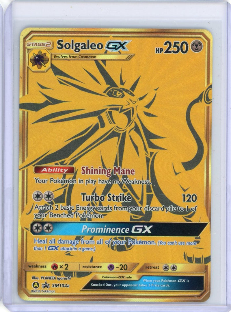 Solgaleo GX Pokémon Black Star Promo 