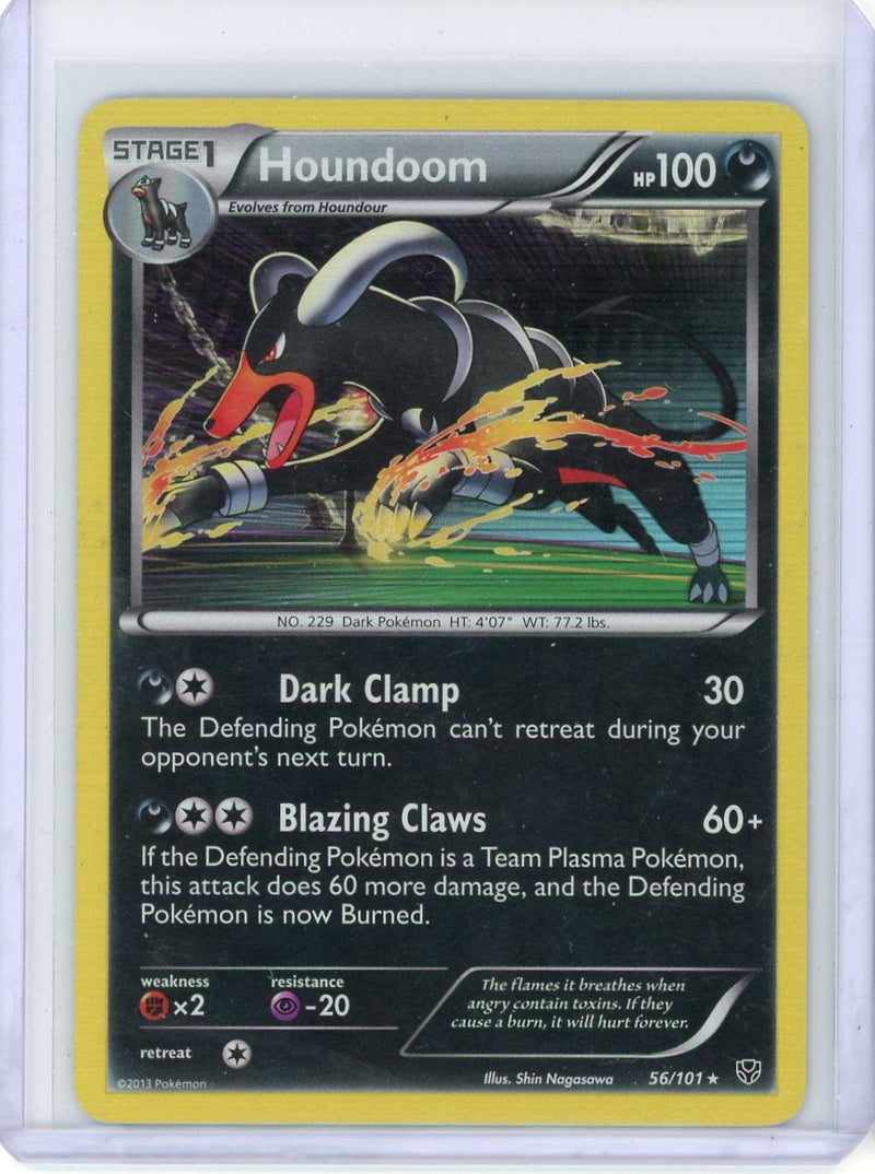 Houndoom Pokémon Plasma Blast Holo 