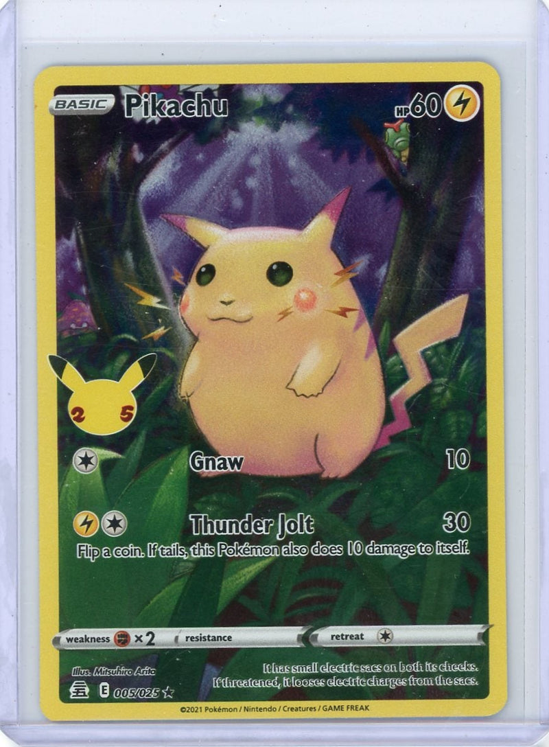 Pikachu Pokémon Celebrations Full-Art 