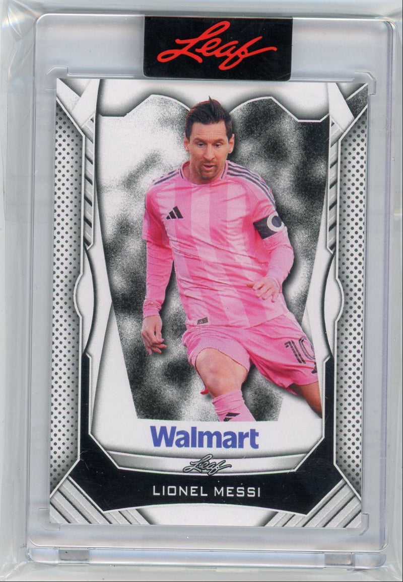 Lionel Messi 2025 Leaf NSCC Walmart Exclusive