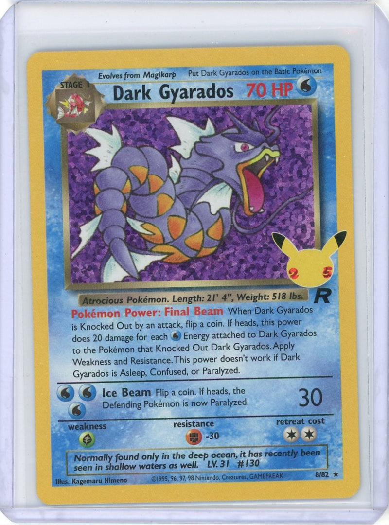 Dark Gyarados Pokémon Celebrations Classic Collection 
